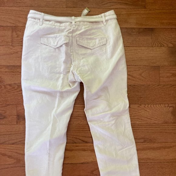 LOFT linen cotton pants OOP  NWOT - Picture 3 of 4